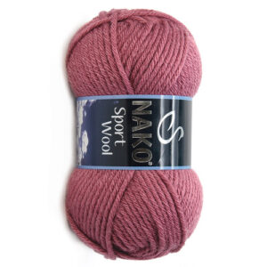 Купить пряжу NAKO SPORT WOOL цвет 327 производства фабрики NAKO