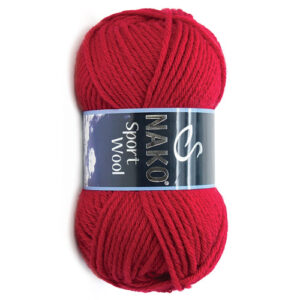 Купить пряжу NAKO SPORT WOOL цвет 3641 производства фабрики NAKO