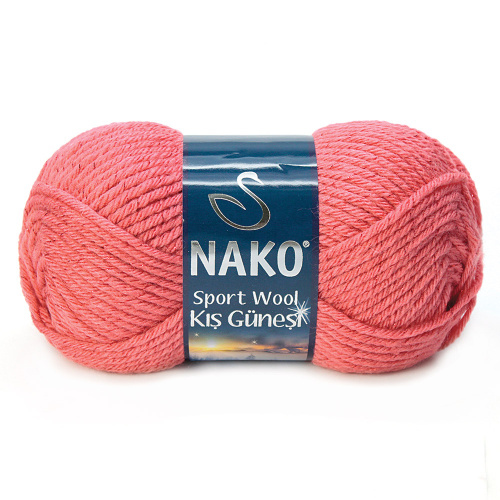 Купить пряжу NAKO SPORT WOOL KIS GUNESI цвет 11224K производства фабрики NAKO