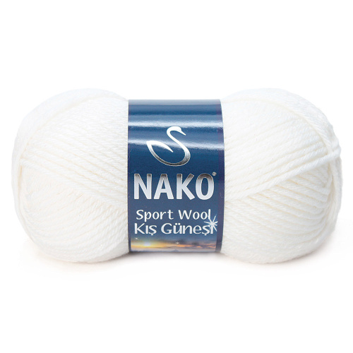 Купить пряжу NAKO SPORT WOOL KIS GUNESI цвет 208SE производства фабрики NAKO