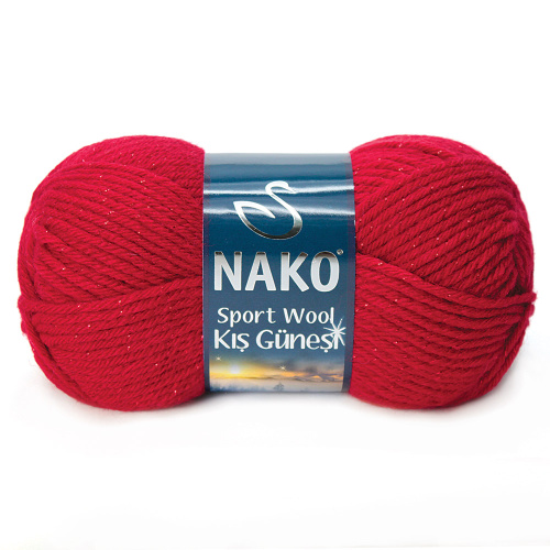Купить пряжу NAKO SPORT WOOL KIS GUNESI цвет 3641K производства фабрики NAKO