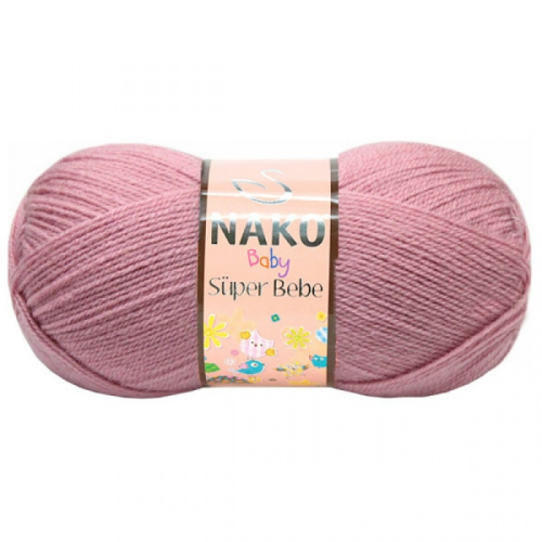 Купить пряжу NAKO SUPER BEBE цвет 247 производства фабрики NAKO