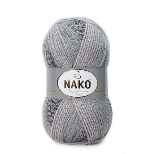 Купить пряжу NAKO SUPER EXCELLENCE EFFECT цвет 70447 производства фабрики NAKO