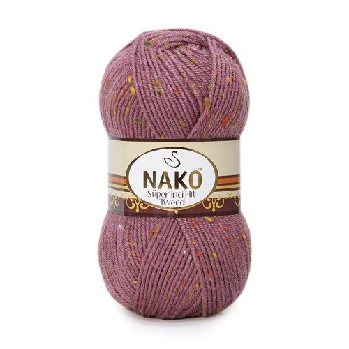 Купить пряжу NAKO SUPER INCI HIT TWEED цвет 569 производства фабрики NAKO