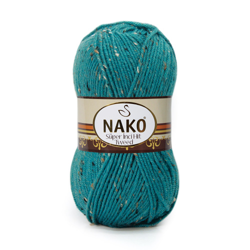 Купить пряжу NAKO SUPER INCI HIT TWEED цвет 6634 производства фабрики NAKO