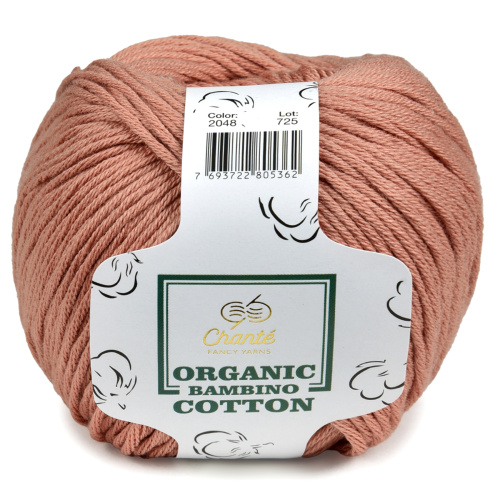 Купить пряжу Сhanté ORGANIC BAMBINO COTTON цвет 2048 производства фабрики Сhanté