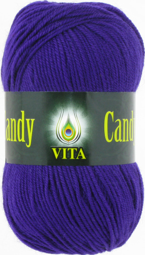 Купить пряжу VITA Candy Vita цвет 2543 производства фабрики VITA