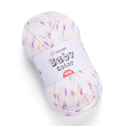 Купить пряжу YARNART BABY COLOR цвет 217 производства фабрики YARNART