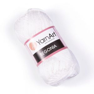 Купить пряжу YARNART BEGONIA цвет 003 производства фабрики YARNART
