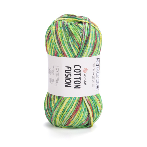 Купить пряжу YARNART COTTON FUSION цвет 3651 производства фабрики YARNART