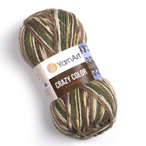 Купить пряжу YARNART CRAZY COLOR цвет 159 производства фабрики YARNART