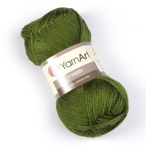 Купить пряжу YARNART ETAMİN цвет 444 производства фабрики YARNART