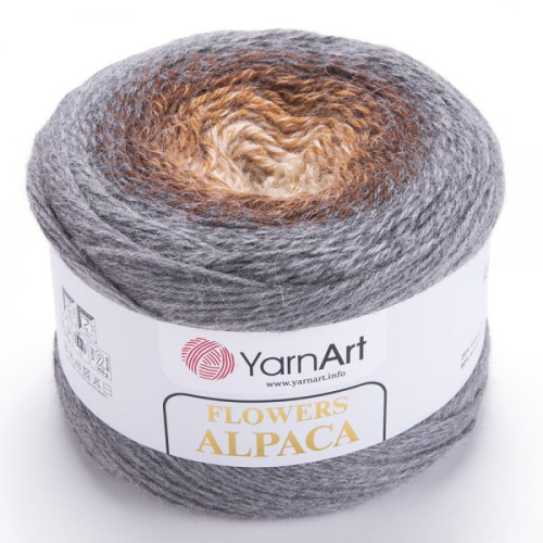Купить пряжу YARNART FLOWERS ALPACA цвет 428 производства фабрики YARNART