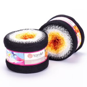 Купить пряжу YARNART FLOWERS цвет 259 производства фабрики YARNART