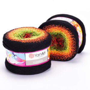Купить пряжу YARNART FLOWERS цвет 267 производства фабрики YARNART