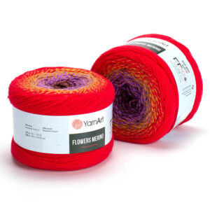 Купить пряжу YARNART FLOWERS MERINO цвет 541 производства фабрики YARNART