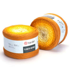 Купить пряжу YARNART FLOWERS MERINO цвет 552 производства фабрики YARNART
