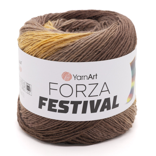 Купить пряжу YARNART FORZA FESTIVAL цвет 2901 производства фабрики YARNART