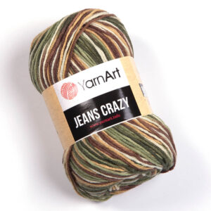 Купить пряжу YARNART JEANS CRAZY цвет 7203 производства фабрики YARNART