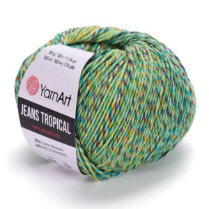 Купить пряжу YARNART JEANS TROPICAL цвет 616 производства фабрики YARNART