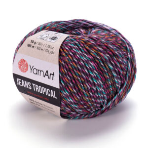 Купить пряжу YARNART JEANS TROPICAL цвет 620 производства фабрики YARNART