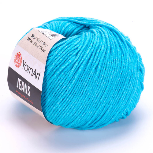 Купить пряжу YARNART Jeans Yarnart цвет 33 производства фабрики YARNART