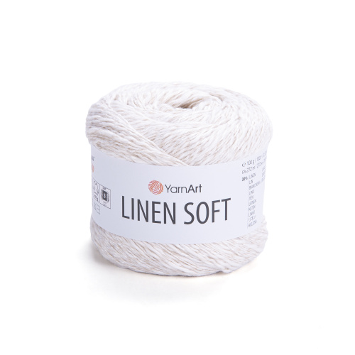Купить пряжу YARNART LINEN SOFT цвет 7301 производства фабрики YARNART