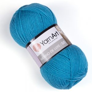 Купить пряжу YARNART MERINO DE LUXE 50 цвет 235 производства фабрики YARNART