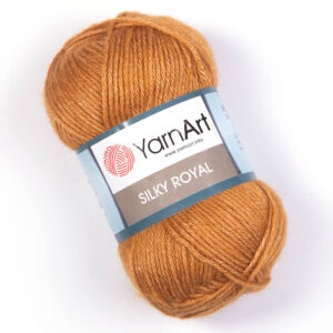 Купить пряжу YARNART SILKY ROYAL цвет 445 производства фабрики YARNART