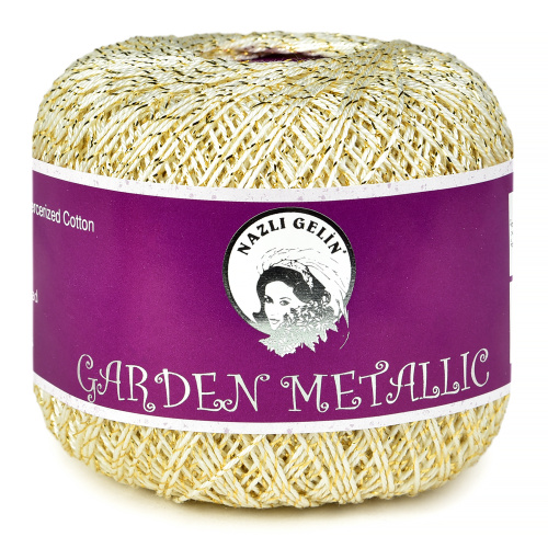 Купить пряжу GARDEN METALLIC цвет 702-04 производства фабрики