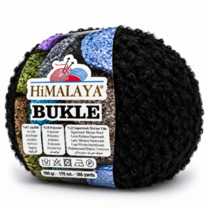 Купить пряжу HiMALAYA bukle цвет 232-24 производства фабрики HiMALAYA