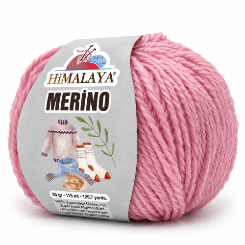 Купить пряжу HiMALAYA MERINO цвет 40904 производства фабрики HiMALAYA
