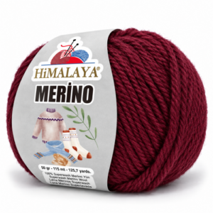 Купить пряжу HiMALAYA MERINO цвет 40906 производства фабрики HiMALAYA