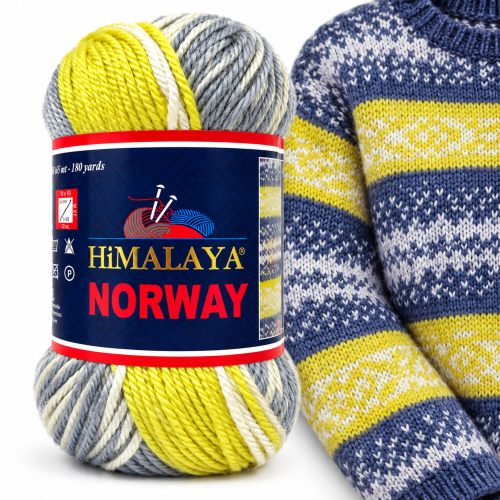 Купить пряжу HiMALAYA NORWAY цвет 51505 производства фабрики HiMALAYA