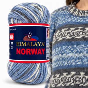 Купить пряжу HiMALAYA NORWAY цвет 51509 производства фабрики HiMALAYA