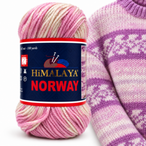 Купить пряжу HiMALAYA NORWAY цвет 51516 производства фабрики HiMALAYA