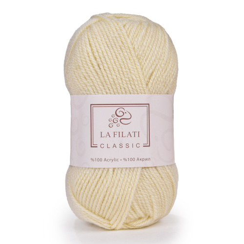 Купить пряжу LA FILATI CLASSIC цвет 102 производства фабрики LA FILATI