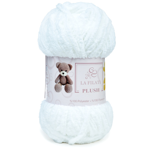 Купить пряжу LA FILATI PLUSH цвет 84001 производства фабрики LA FILATI