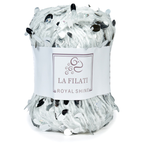 Купить пряжу LA FILATI Royal Shine цвет 011 производства фабрики LA FILATI