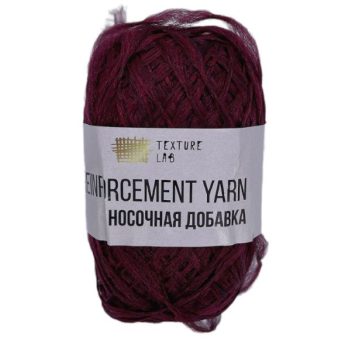 Купить пряжу ЛАМА УРАЛ Носочная добавка цвет 14-Вишнёвый производства фабрики ЛАМА УРАЛ