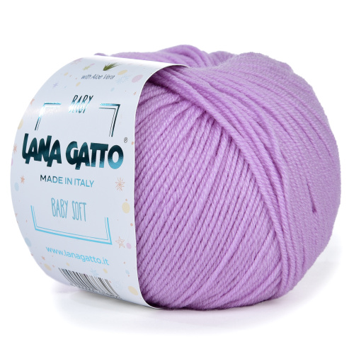Купить пряжу LANA GATTO BABY SOFT цвет 14374 производства фабрики LANA GATTO