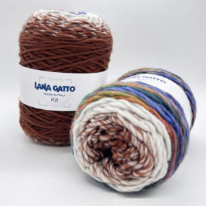 Купить пряжу LANA GATTO KIT цвет 30389 производства фабрики LANA GATTO