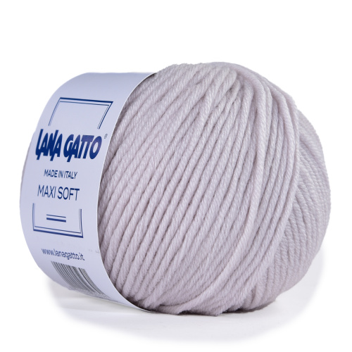 Купить пряжу LANA GATTO MAXI SOFT цвет 13701 производства фабрики LANA GATTO