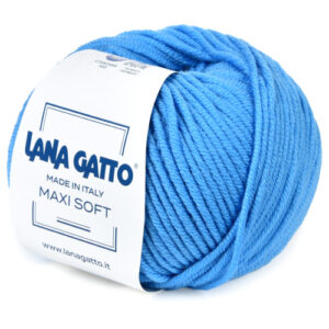 Купить пряжу LANA GATTO MAXI SOFT цвет 14746 производства фабрики LANA GATTO