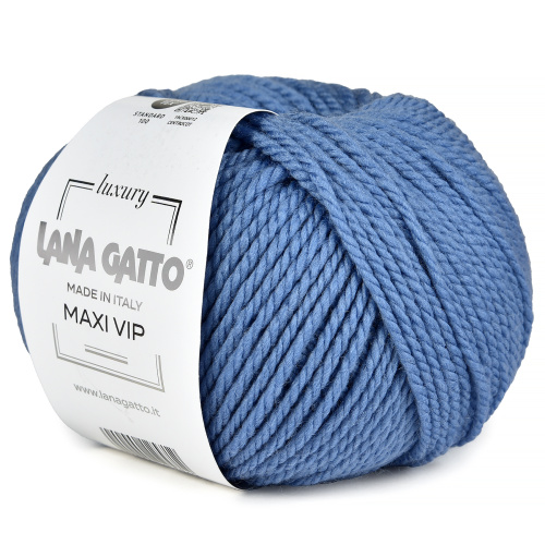Купить пряжу LANA GATTO MAXI VIP цвет 10172 производства фабрики LANA GATTO