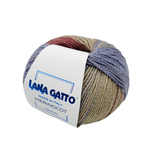 Купить пряжу LANA GATTO MERINOCOT цвет 9562 производства фабрики LANA GATTO