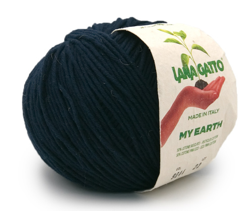 Купить пряжу LANA GATTO MY EARTH цвет 9644 производства фабрики LANA GATTO