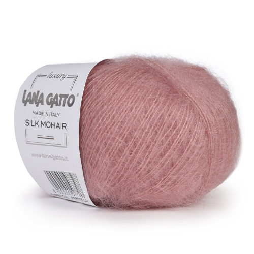 Купить пряжу LANA GATTO SILK MOHAIR цвет 14393 производства фабрики LANA GATTO