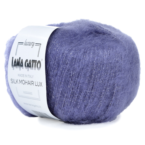 Купить пряжу LANA GATTO SILK MOHAIR LUX цвет 9373 производства фабрики LANA GATTO