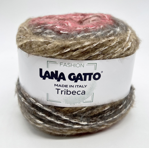 Купить пряжу LANA GATTO TRIBECA цвет 30132 производства фабрики LANA GATTO